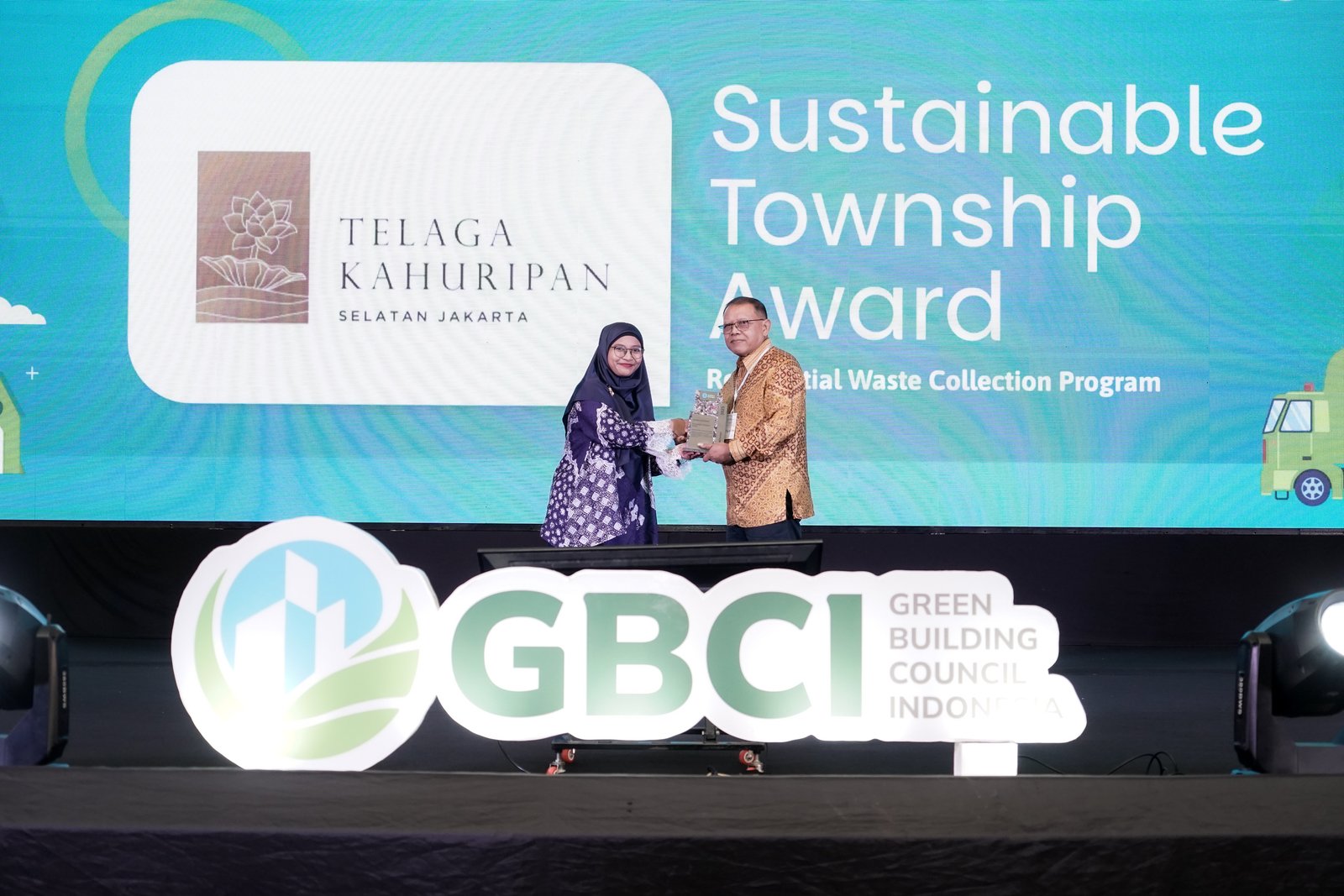 Telaga Kahuripan Raih Penghargaan Sustainable Township Award Kategori Residential Waste Collecting Program di IGBF 2026